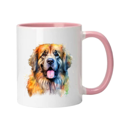 Mug - 11oz - Leonberger in vibrant watercolours 6