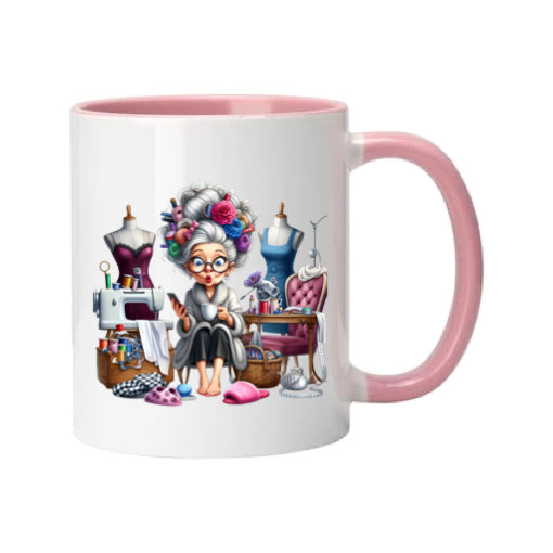 Mug - 11oz - Funny Crafting Grandma 11