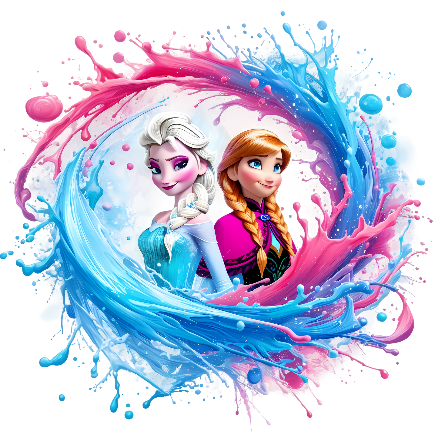 Kids - Frozen - Elsa & Anna - Images x6