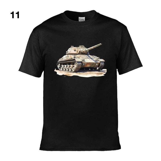 Mens T-Shirt (Gildan Softstyle 64000) - 11 Colours to choose from with an image of - Tank 8