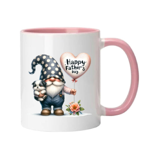 Mug - 11oz - Fathers Day - Happy Fathers Day Gnome 3