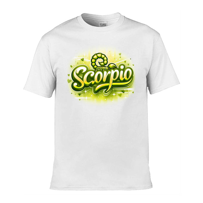 Mens T-Shirt (Gildan Softstyle 64000) - with Zodiac Sign - Scorpio 1