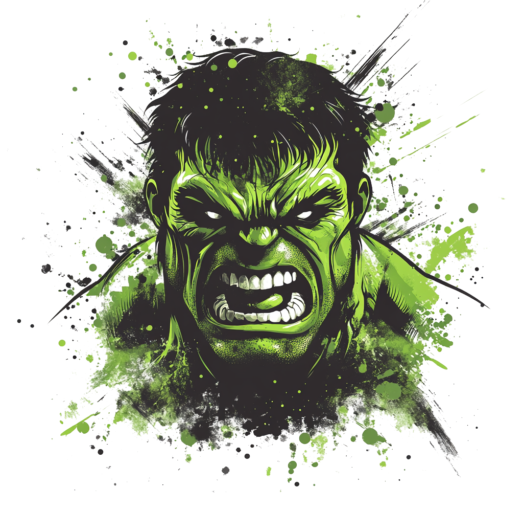 Kids - Marvel Character - The Incredible Hulk - Images x2