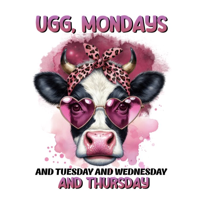 Adult - Sarcastic Sayings with Cows - 28x images