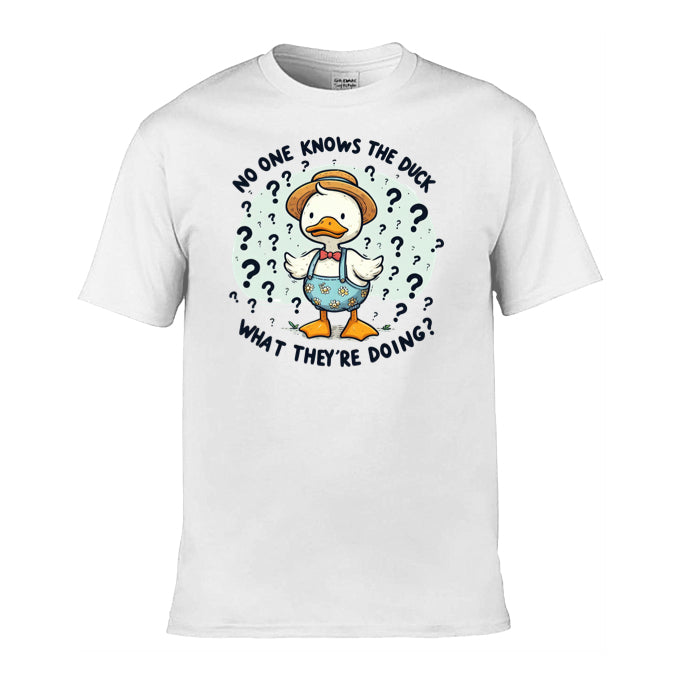 Mens T-Shirt (Gildan Softstyle 64000) - Sarcastic Quotes with Ducks