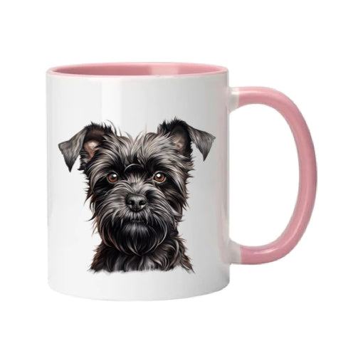 Mug - 11oz - Affenpinscher - black 4