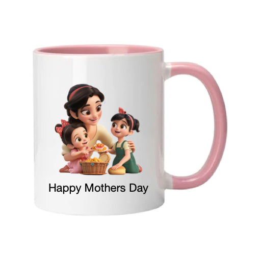 Mug - 11oz - Lady & Girls Having Pudding 2