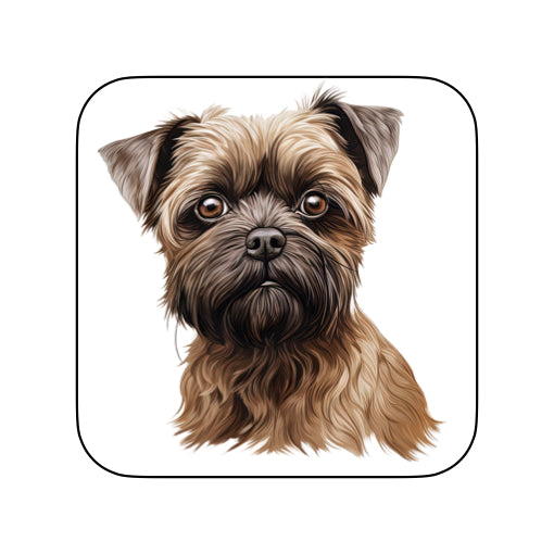 Coasters of dog breed -Affenpinscher