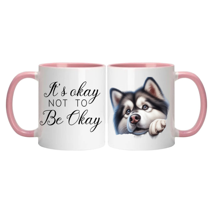 Mug - 11oz - Mental Health 14 & Peaking Malamute 3