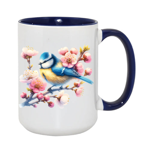 Mug - 15oz - Blue Tit 1