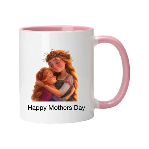 Mug - 11oz - Lady & Girl Hugging 2