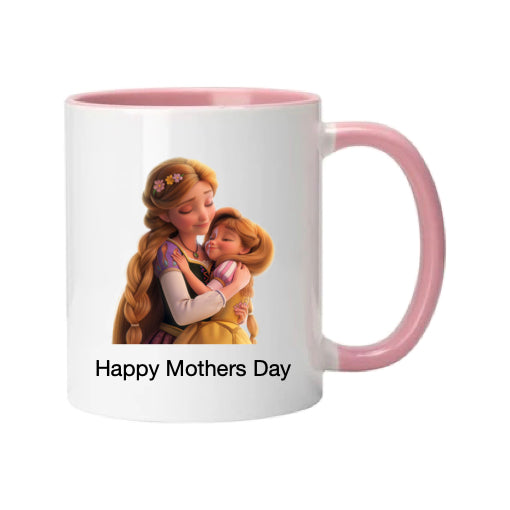 Mug - 11oz - Lady & Girl Hugging 6