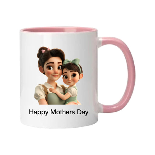 Mug - 11oz - Lady & Girl Hugging 15