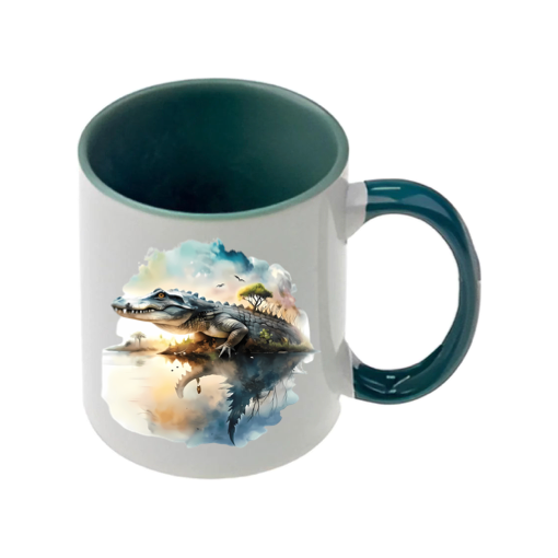 Mug - 11oz - African Safari Wild Animal - Crocodile