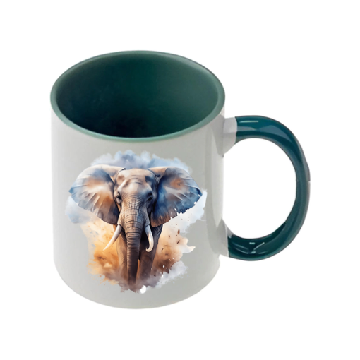 Mug - 11oz - African Safari Wild Animal - Elephant