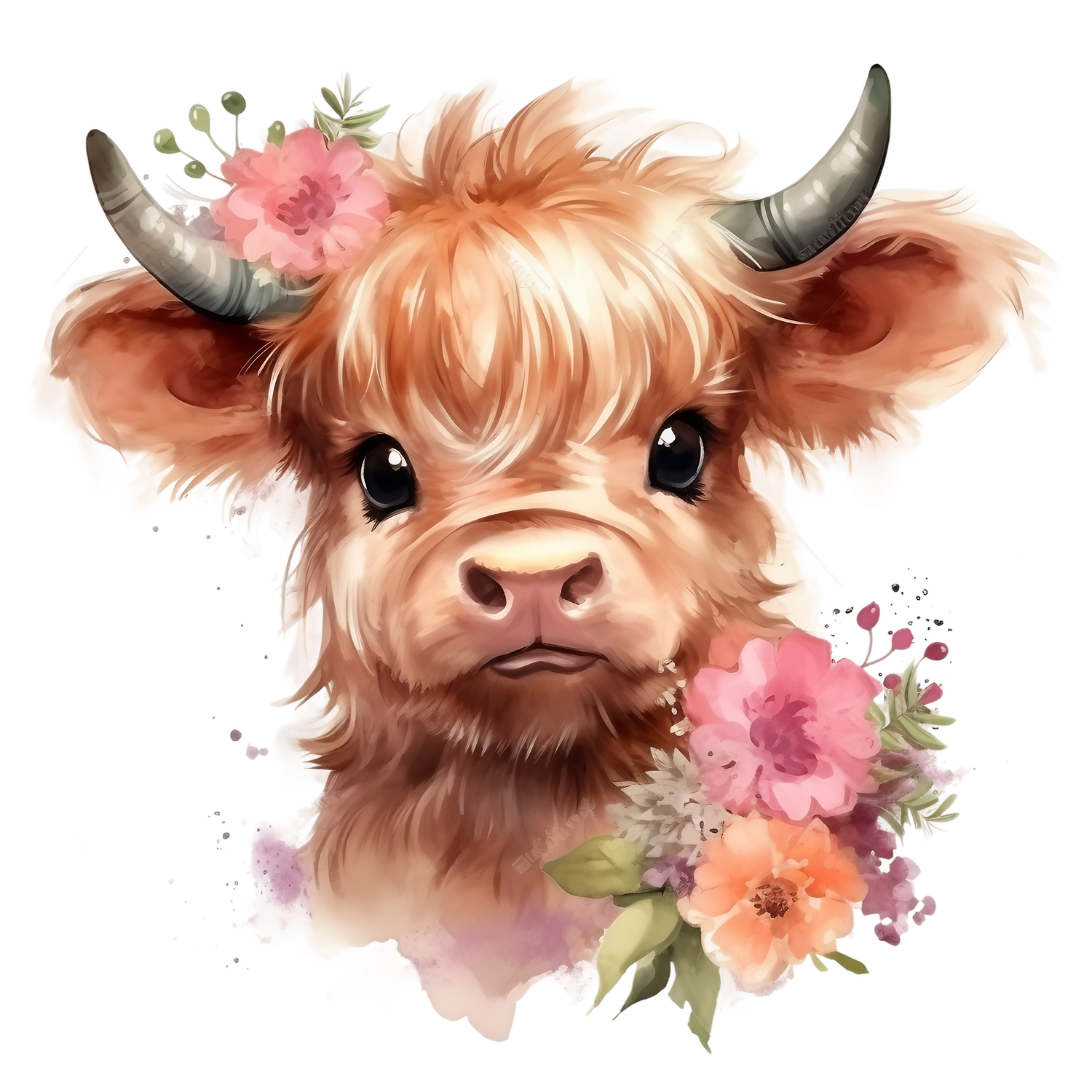 Highland Cow clipart