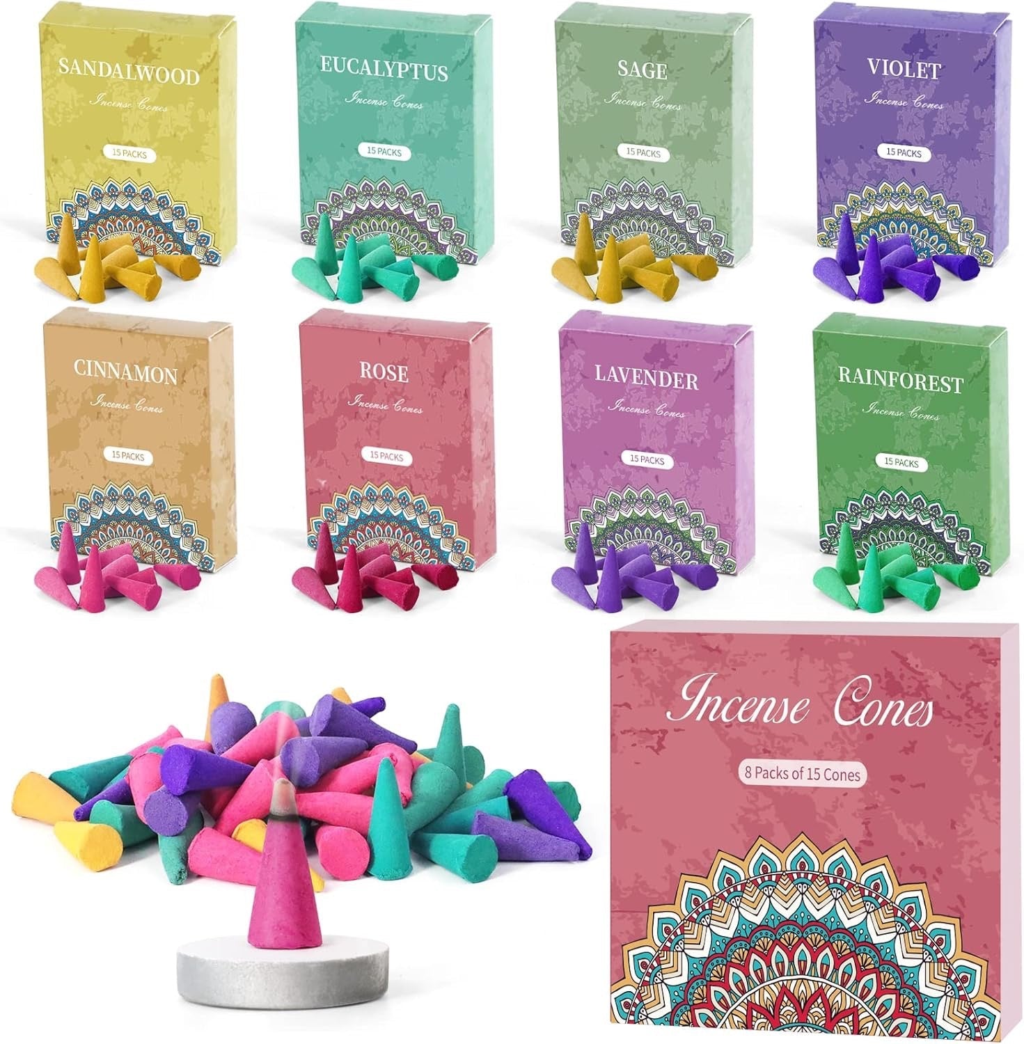 Scents and Incense Cones