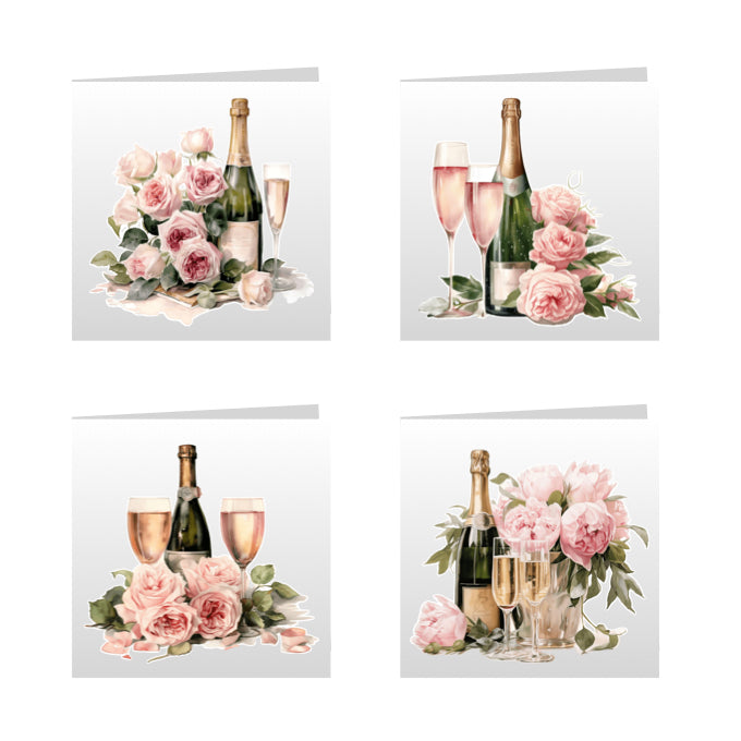 Square Greeting Cards for Engagements & Weddings