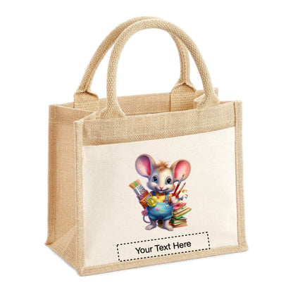 Jute Tote Bags - With 21 different Mouse Artists