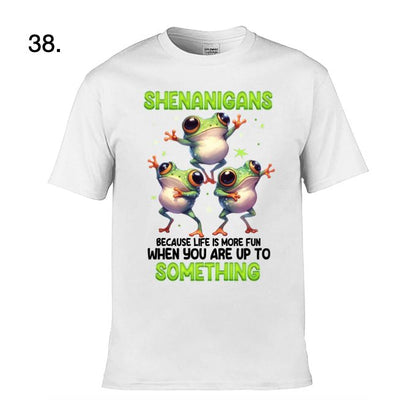 Adult T-Shirts - Sarcastic Sayings with a range of different animals - 19x  images