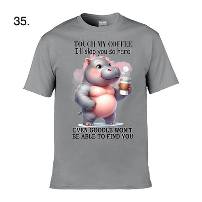 Adult T-Shirts - Sarcastic Sayings with a range of different animals - 19x  images