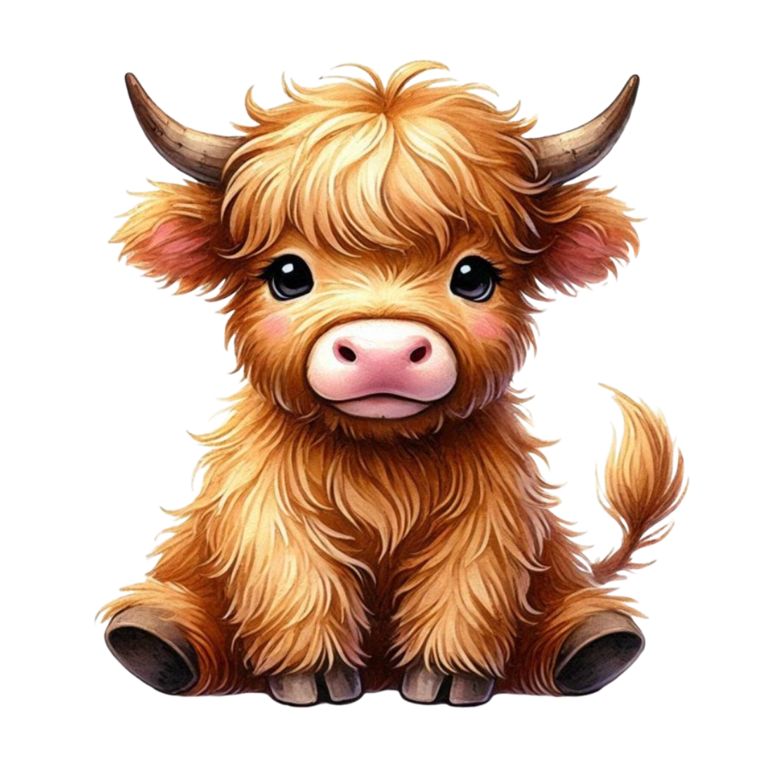 Kids - Highland Cows - Images x16