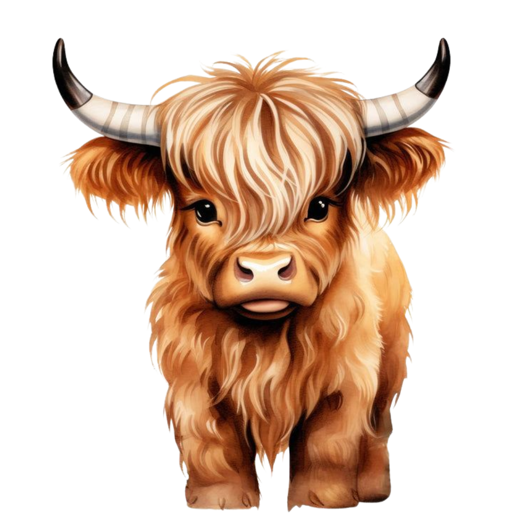 Kids - Highland Cows - Images x16