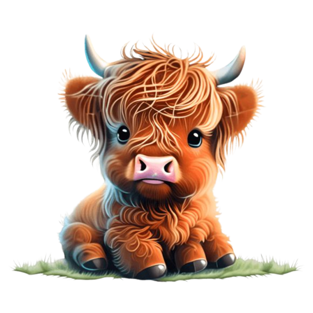 Kids - Highland Cows - Images x16