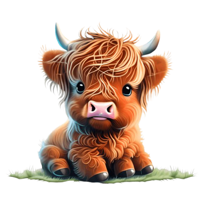 Kids - Highland Cows - Images x16