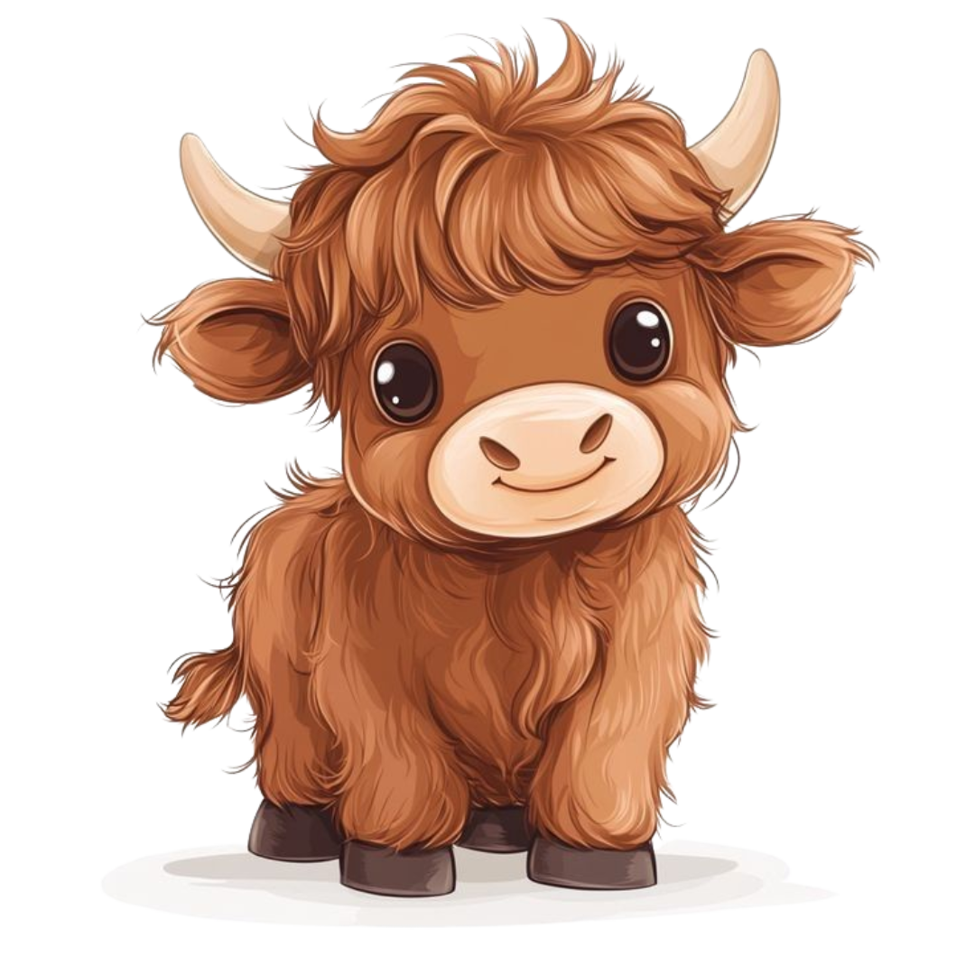 Kids - Highland Cows - Images x16