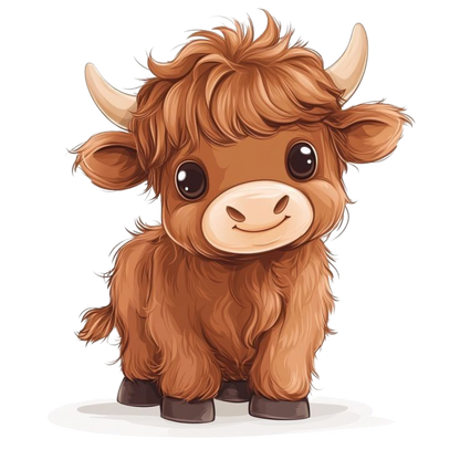 Kids - Highland Cows - Images x16