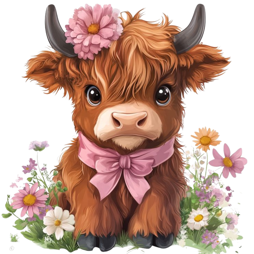 Kids - Highland Cows - Images x16