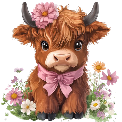 Kids - Highland Cows - Images x16
