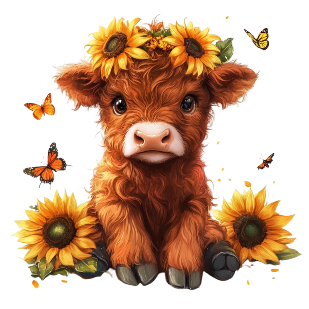 Kids - Highland Cows - Images x16