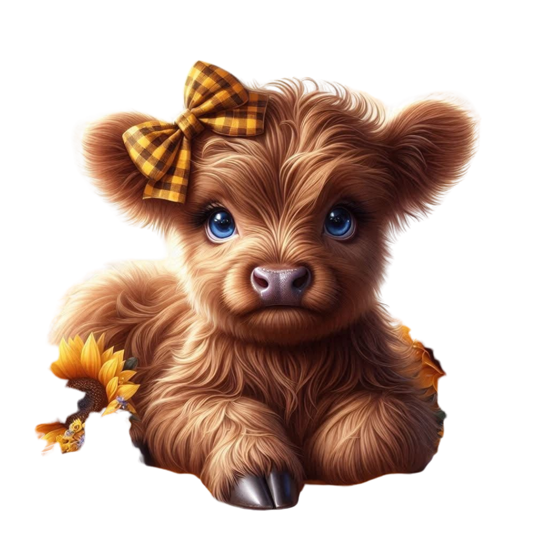 Kids - Highland Cows - Images x16