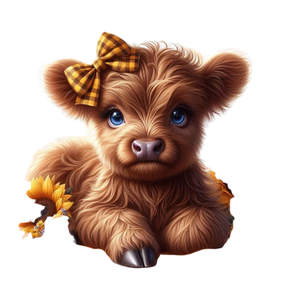 Kids - Highland Cows - Images x16