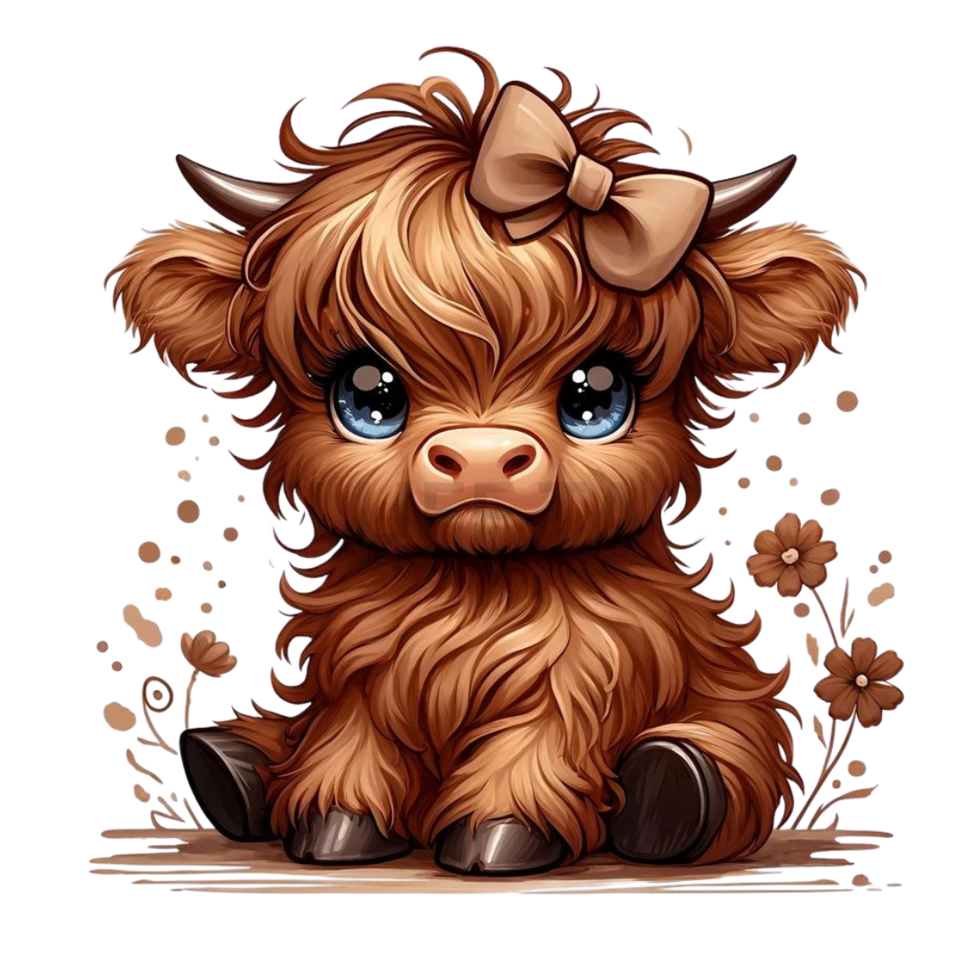 Kids - Highland Cows - Images x16