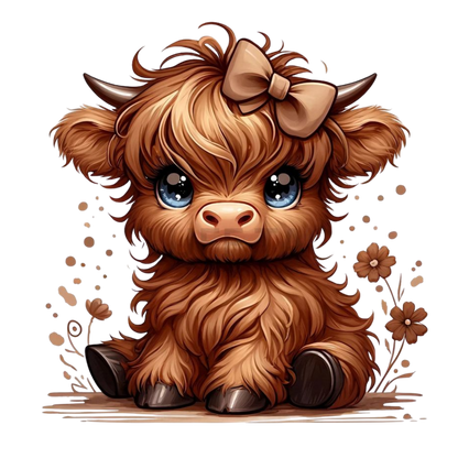 Kids - Highland Cows - Images x16