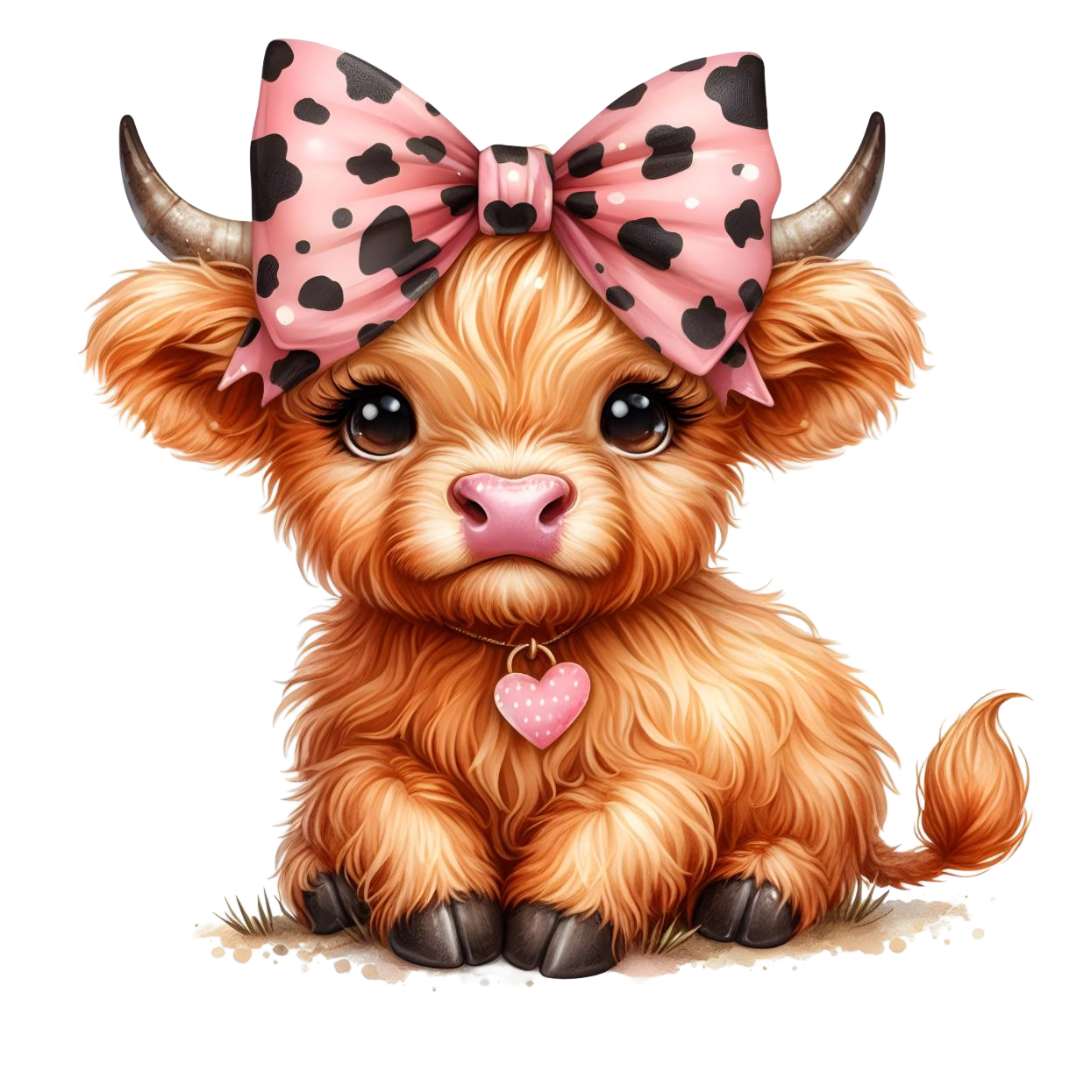 Kids - Highland Cows - Images x16