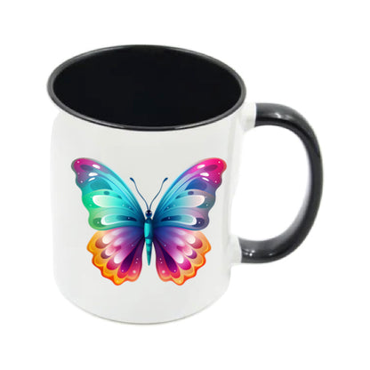 Mug - 11oz - Multi Coloured Butterfly 3