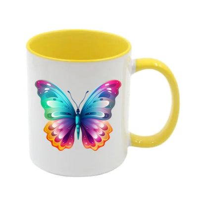 Mug - 11oz - Multi Coloured Butterfly 3