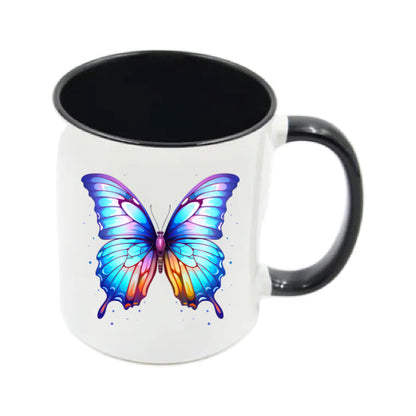 Mug - 11oz - Multi Coloured Butterfly 6