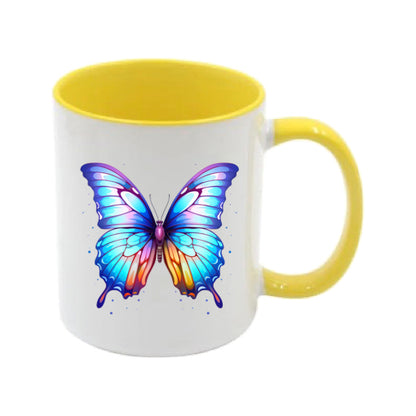 Mug - 11oz - Multi Coloured Butterfly 6
