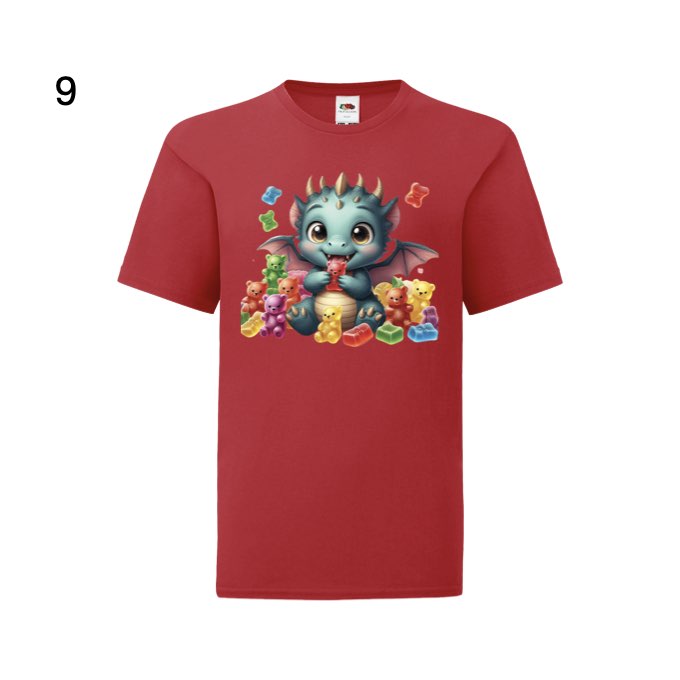 Kids - Baby Dragons with Sweet Treats - Images x28