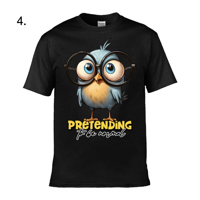 Adult - Sarcastic Sayings with Birds - 4x  images