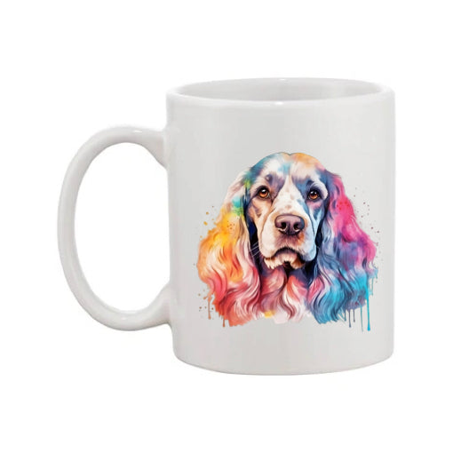 Mug - 11oz - Cocker Spaniel in vibrant watercolours 2