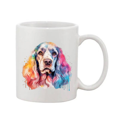 Mug - 11oz - Cocker Spaniel in vibrant watercolours 2