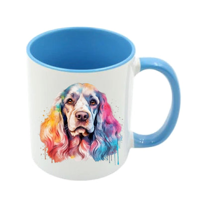 Mug - 11oz - Cocker Spaniel in vibrant watercolours 2