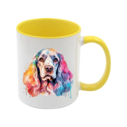 Mug - 11oz - Cocker Spaniel in vibrant watercolours 2