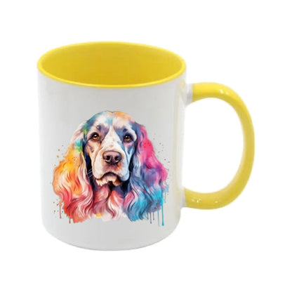 Mug - 11oz - Cocker Spaniel in vibrant watercolours 2
